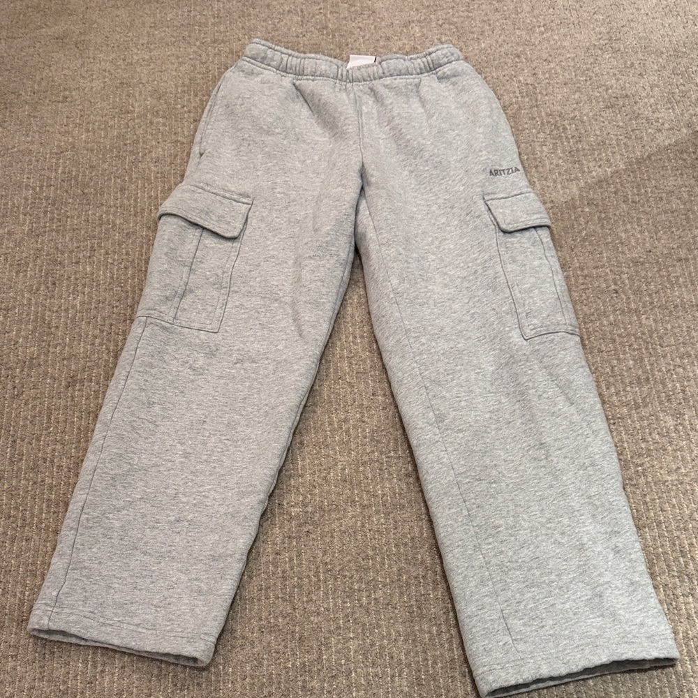 Artisan Gray Cargo Joggers